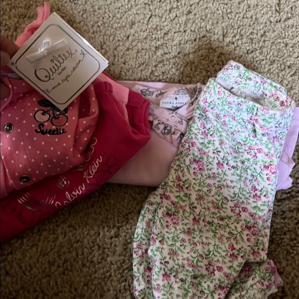 Baby girl onesies bundle